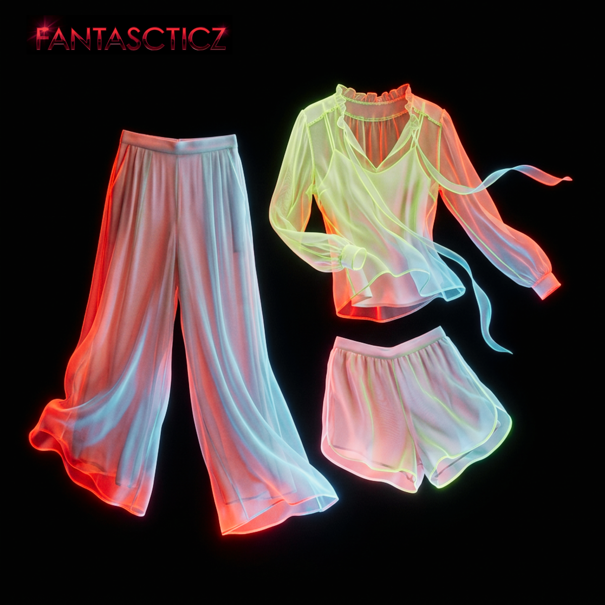 Retro Chic Women's Sets & Bottoms
