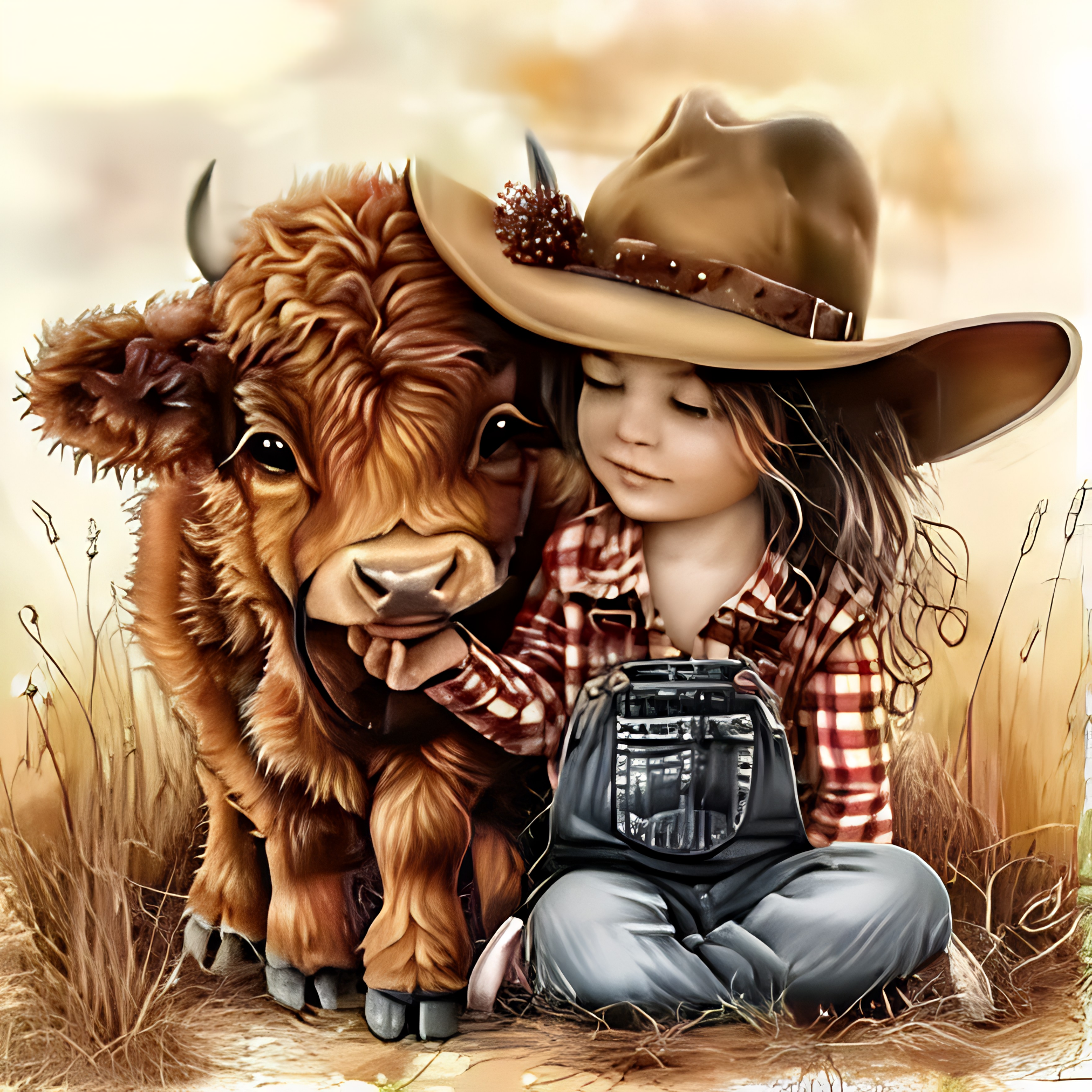Cowgirl Diamond Painting